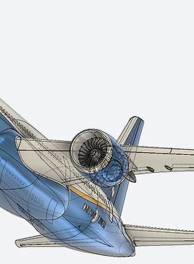 波音Boieng 787 Dreamliner3D飞机模型