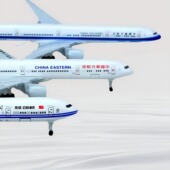 20厘米波音747国航380南航原型四川航空仿真飞机模型 客机航模 包邮