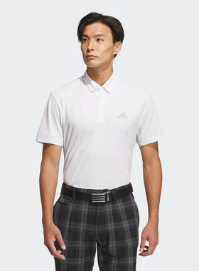 adidas阿迪达斯秋季新款男速干高尔夫运动休闲短袖POLO衫 JL7940