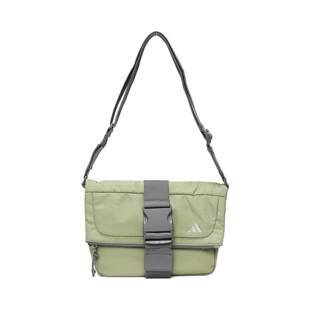 Adidas阿迪达斯2024款 休闲拉链单肩包户外徒步挎包JE3906 男女同款