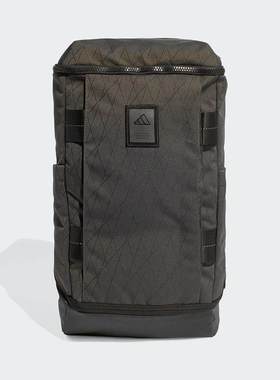 adidas阿迪达斯胸前束带旅行收纳包2025夏男女健身双肩背包JN6507