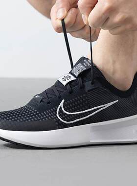 耐克INTERACT RUN男鞋春季网面运动鞋减震跑步鞋FD2291-001