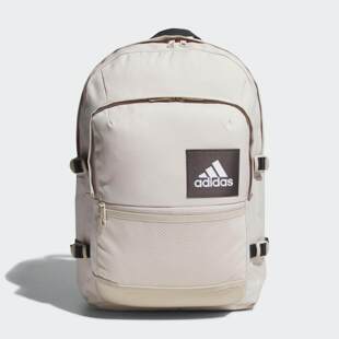 阿迪达斯男女新款 简约小标印花户外休闲大容量运动双肩背包JV8461