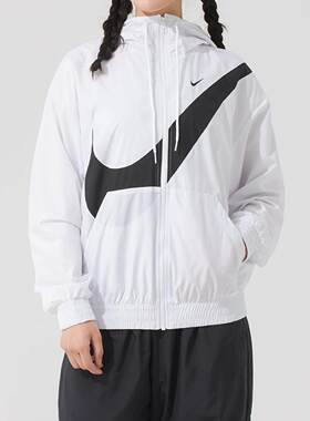 耐克外套女装2025夏季新款运动服户外训练时尚梭织夹克HM8972-100