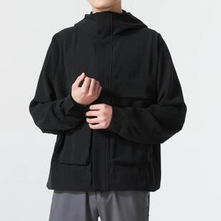 运动服防风训练跑步健身夹克外套JL9353 新款 阿迪达斯男装 2025春季