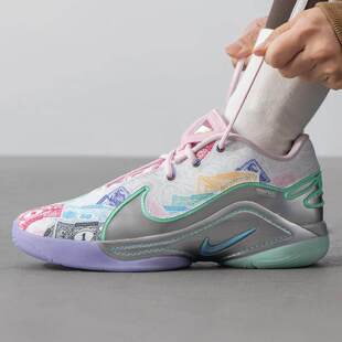 2024冬季 HV6873 新款 大童鞋 100 潮流训练比赛缓震篮球鞋 耐克女鞋
