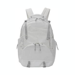 阿迪达斯2024秋季 反光印花未来感休闲运动双肩背包JM9183 男女同款