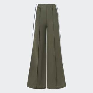 JM9271 JM9272 adidas阿迪达斯三叶草宽松复古侧开排扣运动裤 女装
