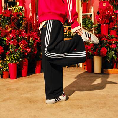 阿迪达斯2025春季新款女长裤