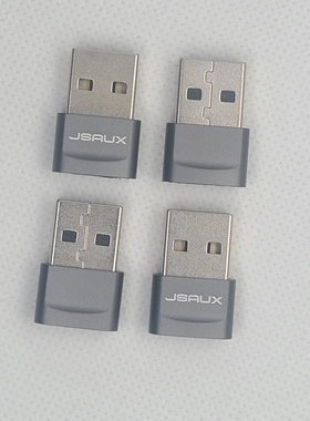 usb转type c 2.0 转接头 USB-C 母头到 USB-A 公头适配器合金外壳