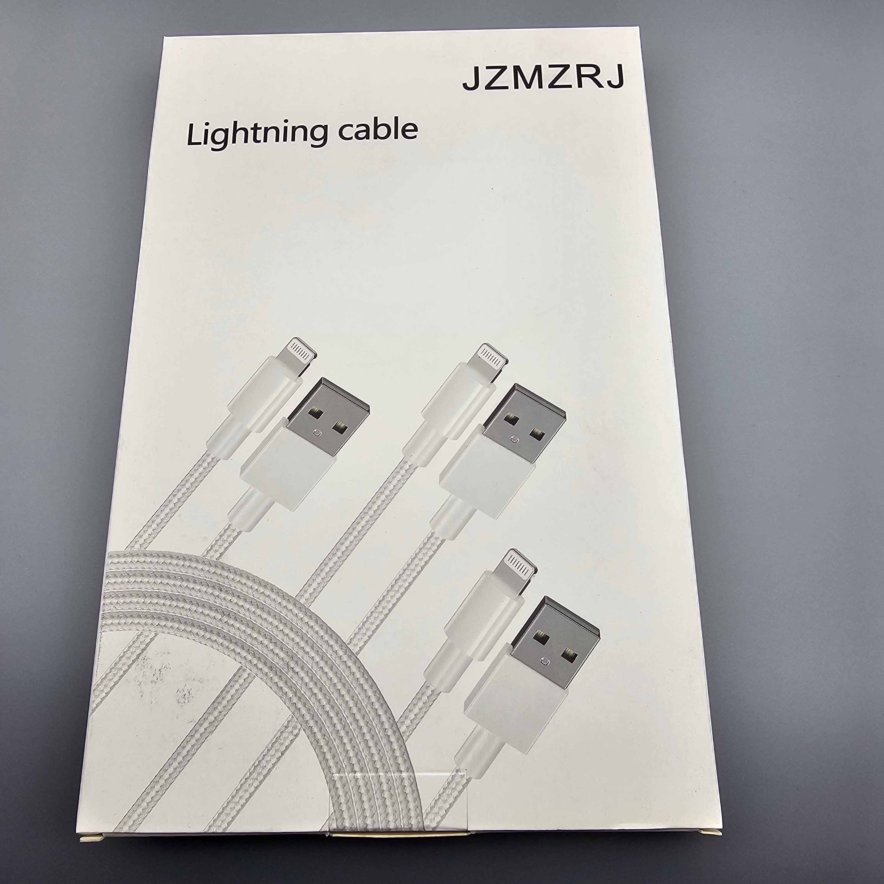 数据线支持水果5-14数据线 5v2.4a快充。编织3条套装