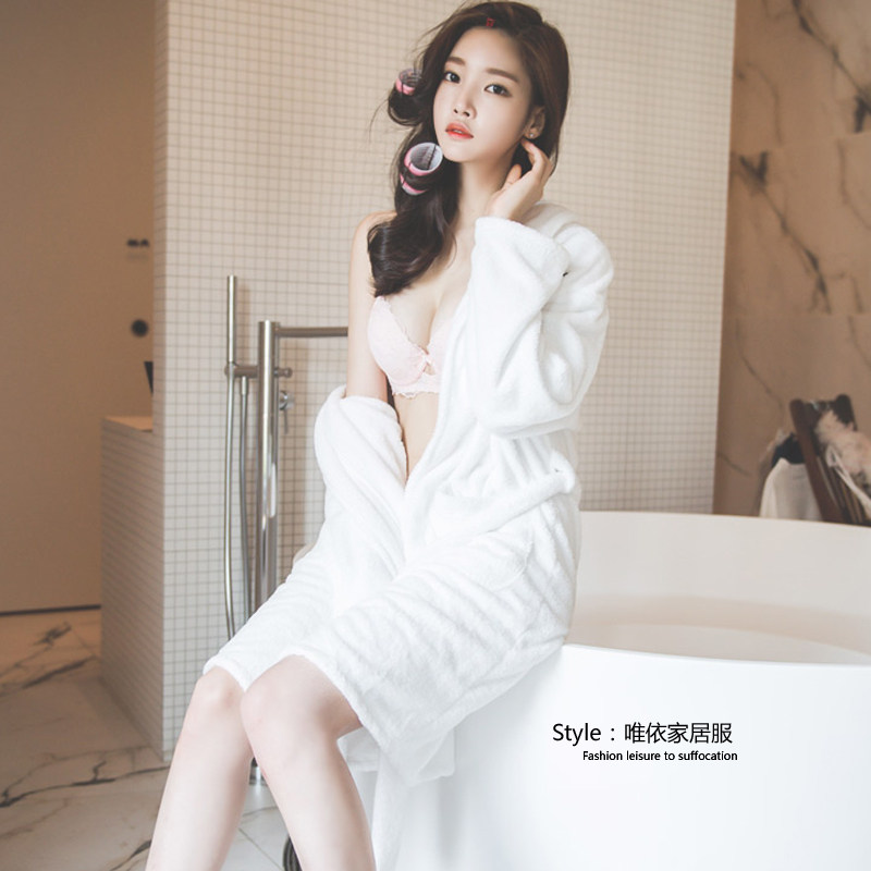 Peignoir jeunesse peignoir blanc - Ref 592443 Image 4