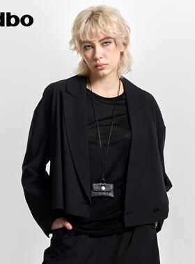 odbo/欧迪比欧时尚设计师品牌2025新款春夏女装休闲百搭短款外套
