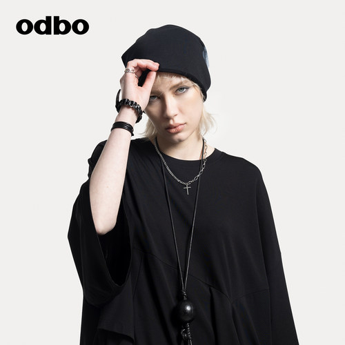 ODBO/欧迪比欧帽子女款2025夏季新款时尚休闲百搭个性无檐堆堆帽