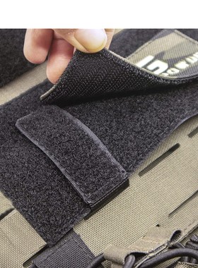 户外背包MOLLE系统机能魔术毛面转换底座士气章魔术贴座扩展贴