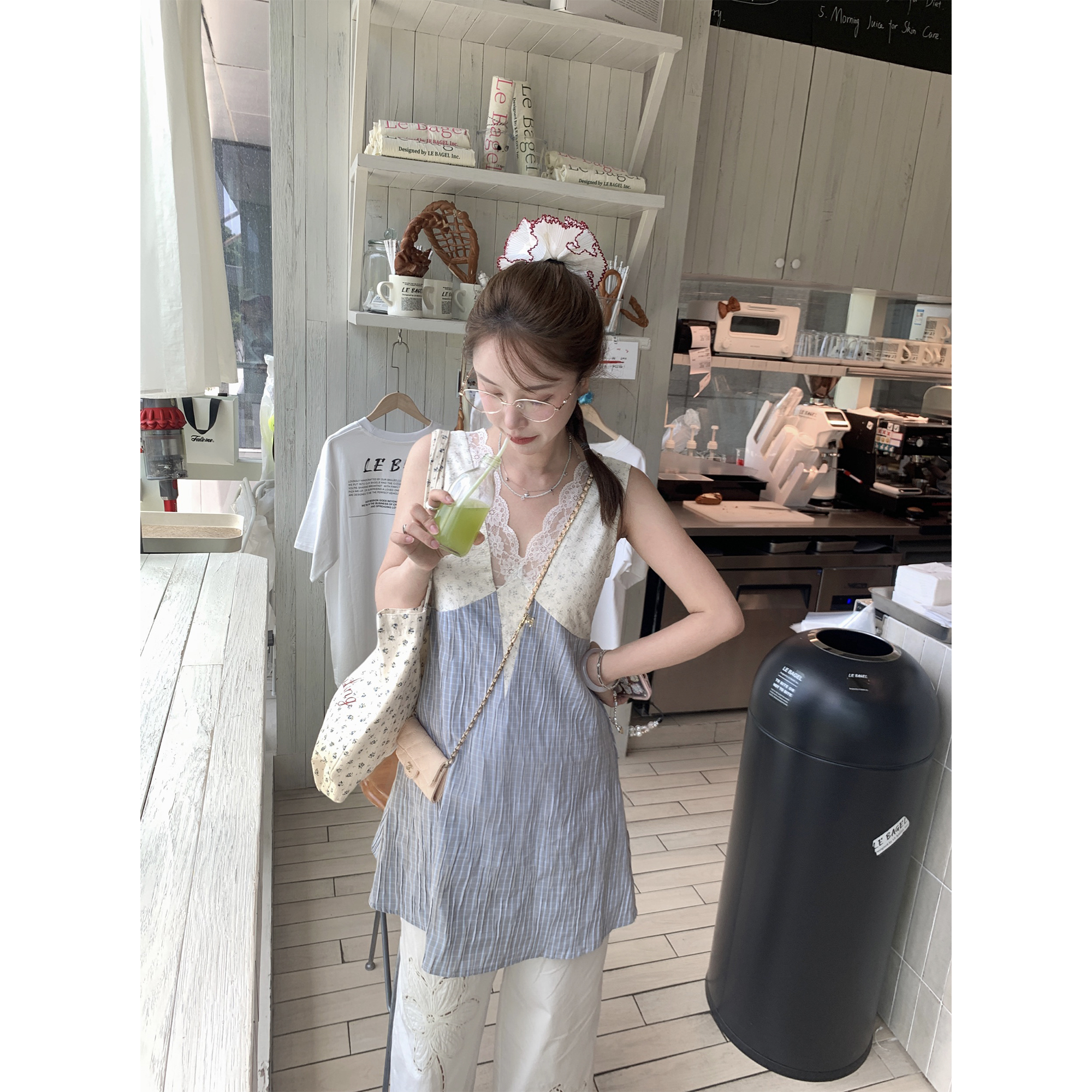 豆蔻少女！收腰显瘦连衣裙可叠穿