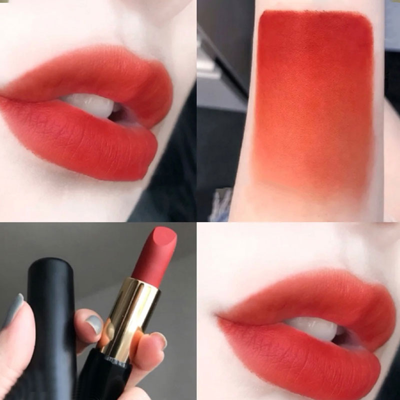 Lancome兰蔻唇膏口红胡萝卜色