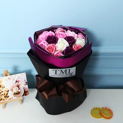 Мыло, подарочная коробка на день Святого Валентина, креативный подарок, подарок на день рождения