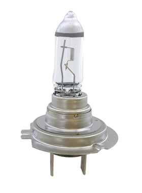 欧司朗汽车灯泡H7 65W透镜卤素灯泡汽车近光灯远光大灯灯泡62282