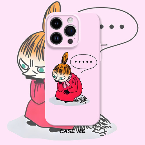 little my沉思亚美 适用iphone16/15pro苹果17Promax华为NOVA13/P70pro荣耀300/vivox200/x100/iQOOZ9手机壳