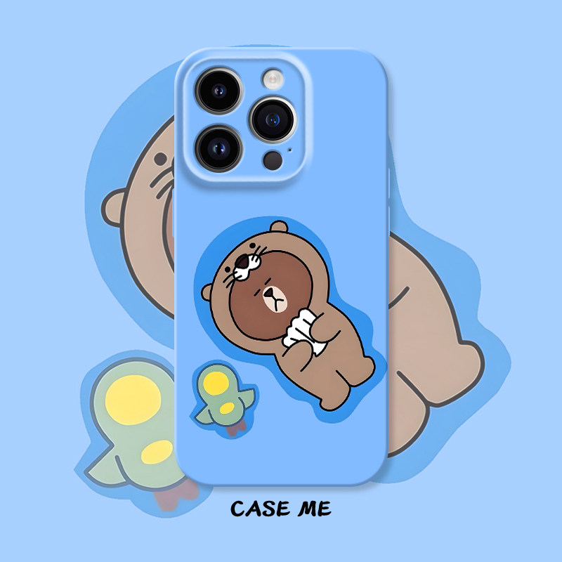 布朗熊适用iphone16/15pro苹果13/14Promax华为NOVA11/12/P70/MATE70/oppoK15/Reno9/Reno8卡通BROWN手机壳,3C数码配件,手机保护套/壳,淘宝优惠券,粉丝福利购,淘宝优惠卷