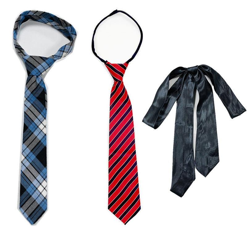 深圳中学生礼服领带秋装冬装夏装领结男女初中高中通用制服配套结