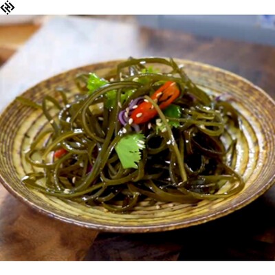 石一昆味熟干海带丝细切烘干凉拌即食海带丝威海特产荣成无沙无盐