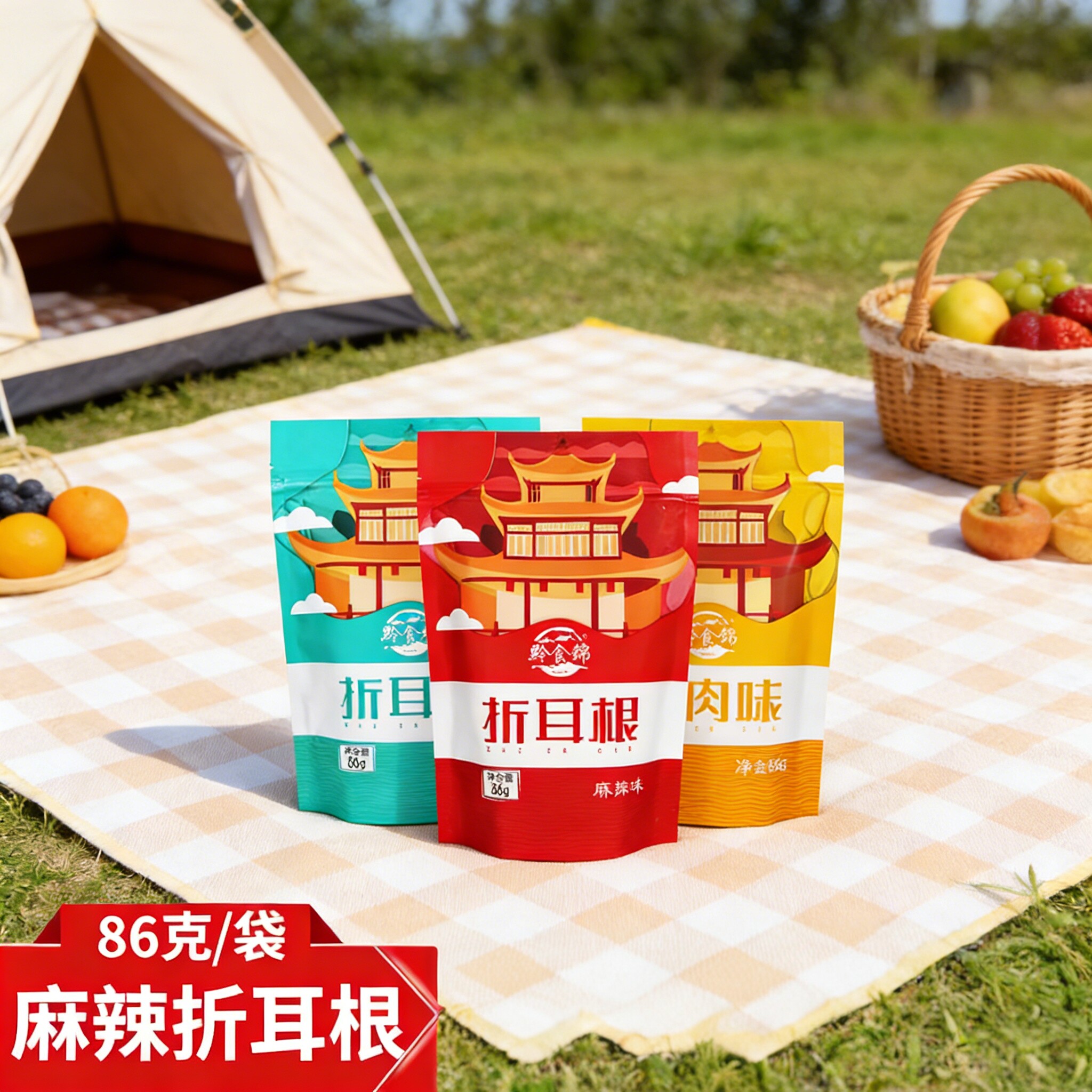 麻辣折耳根贵州特产香辣酥脆