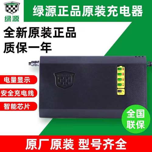 绿源电动车充电器原装铅酸电瓶车充电器48V60V72V20E30E40E-T2T4T-封面