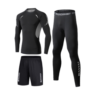 泳衣男防晒速干冲浪服成人游泳长袖青少年潜水服套装水母泳装泳裤