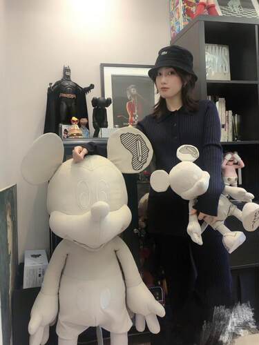 米奇玩偶老鼠毛绒公仔布艺摆件