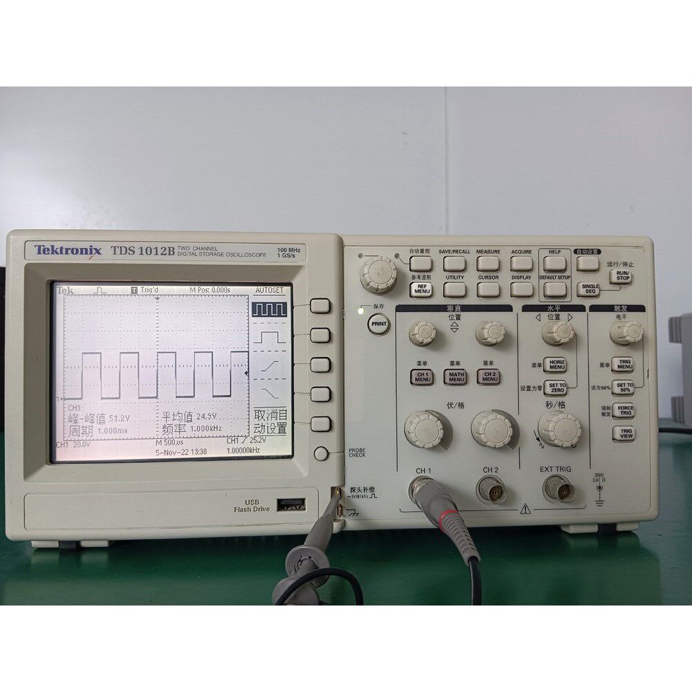 Tektronix泰克TDS1012B示波器 功能测试正常实 议价