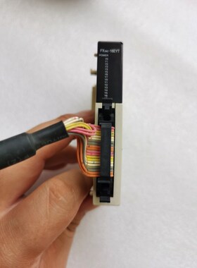 FX2NC-16EYT三菱PLC模块功能包好实物 议价