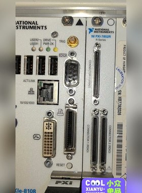 NI PXI-7852R模块PXIE-8108 功能包好 议价