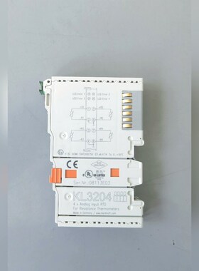 倍福PLCKL3204柜体拆下未上电使用成色好 议价