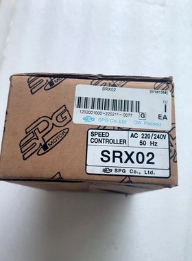 原装韩国SPG调速器SRX02 AC220240V 询 议价