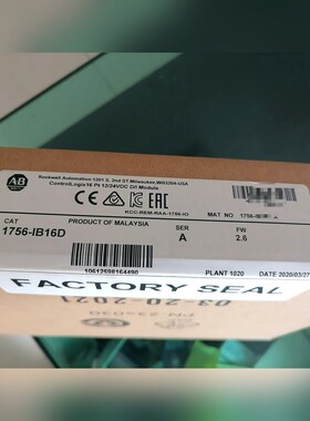 1756-IB16D 未拆封现货 议价