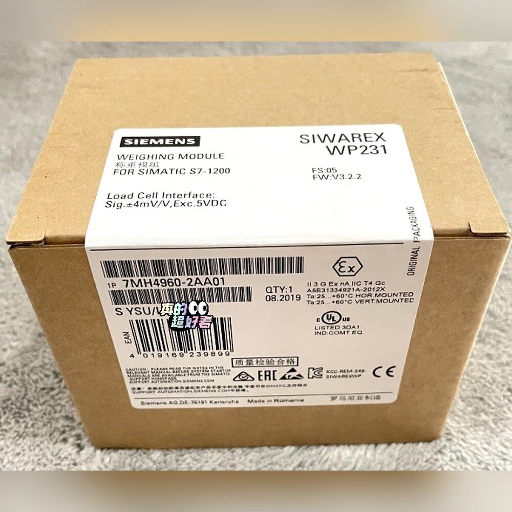 Siemens SIWAREX WP231称重模块适用 议价