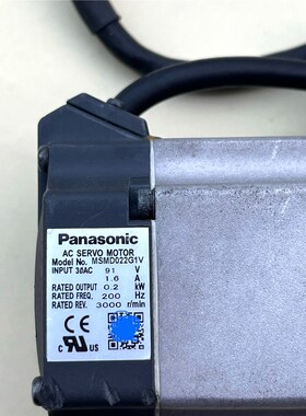 伺服电机MSMD022G1V200W带刹车.实物如图所 议价