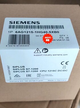 6AG1215-1HG40-5XB0 6AG1 215-1H 议价