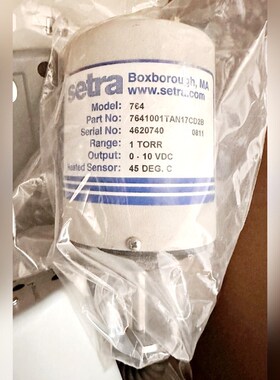西特SETRA 7641001TAN17CD2B 1TORR 议价
