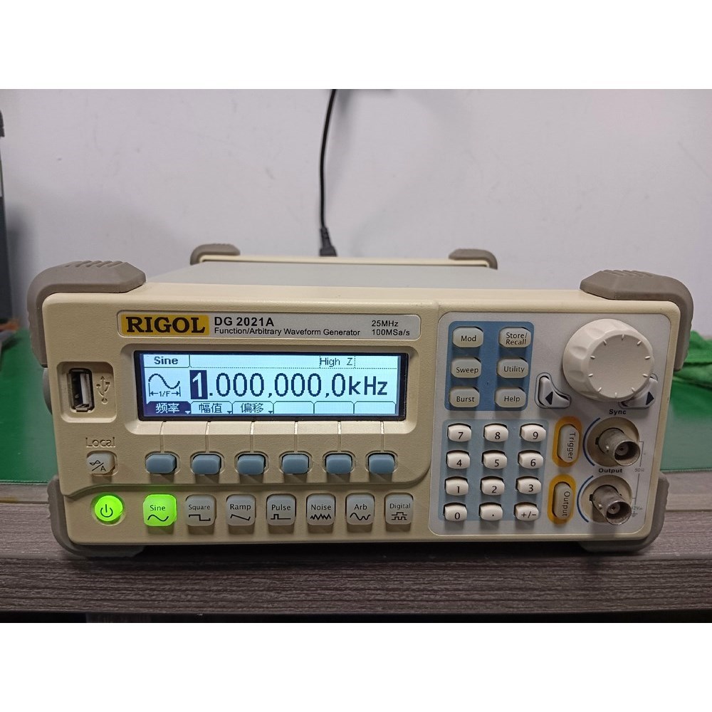 普源DG2021A 25MHZ100MSas数字函数发 议价