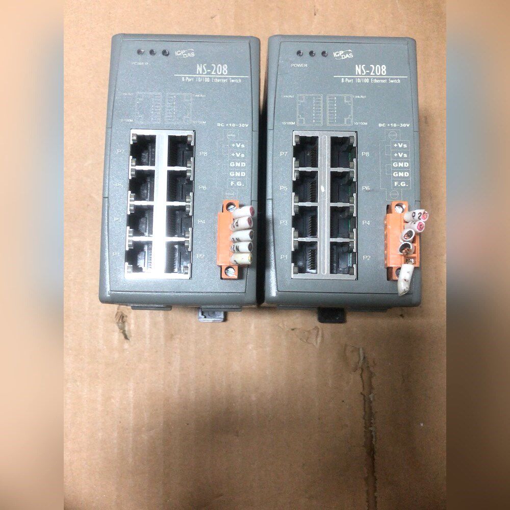 NS-208 台湾泓格8口千兆工业以太网交换机成色如图 不 议价