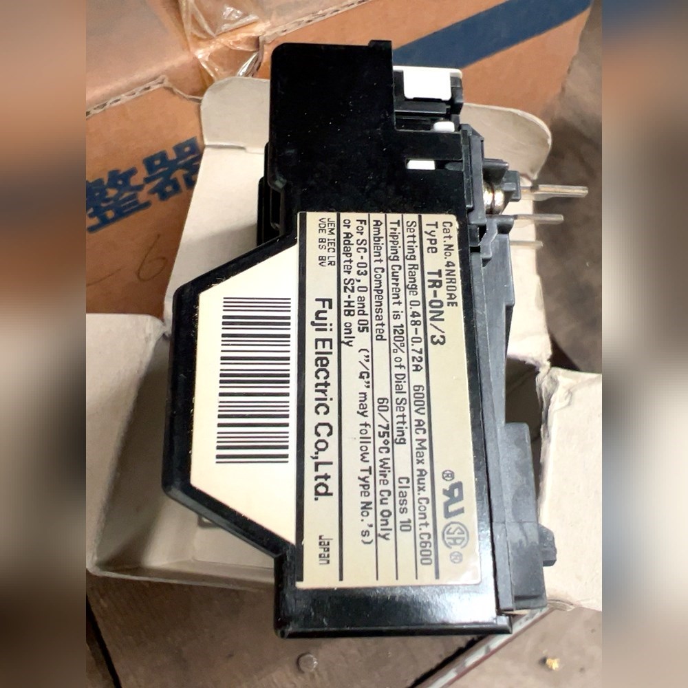 富士热过载继电器TR-ON3为0.48-0.72 议价