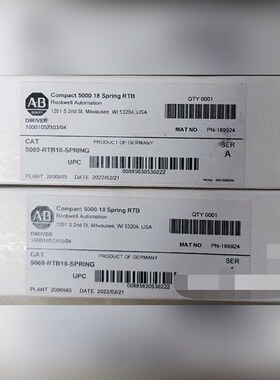 5069-RTB6-SPRING 原装现货 直发 标价 议价