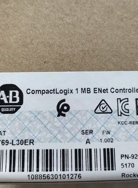 罗克韦尔 CompactLogix 1 MB ENet 控制 议价