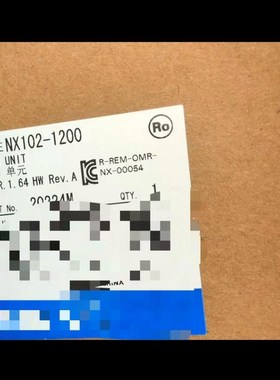 PLC. NX102-1200未拆封有需要 议价