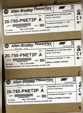 20-750-PNET2P ab变频器通信网卡原装 议价