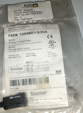 堡盟FSDK 10D9601S5A光电开关 议价 议价