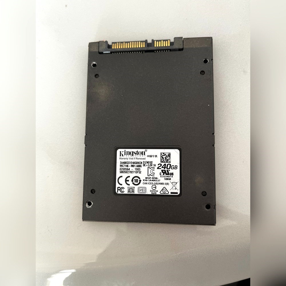 金士顿(Kingston) 240GB SSD固态硬盘 SA 议价